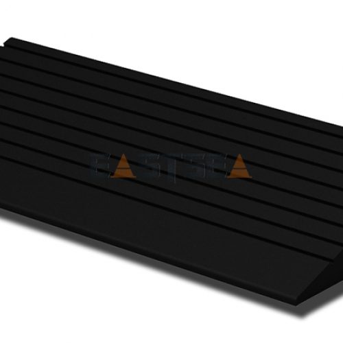 Black Rubber Kerb Ramp