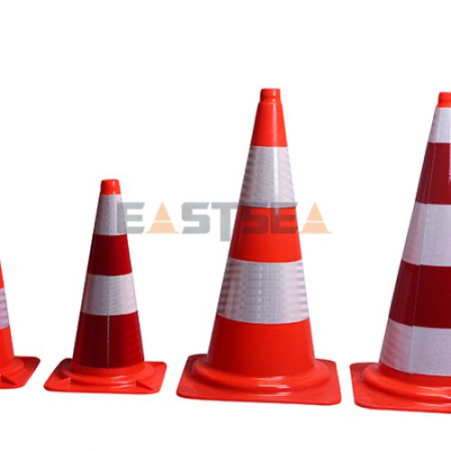 European Solid Orange Traffic Cone