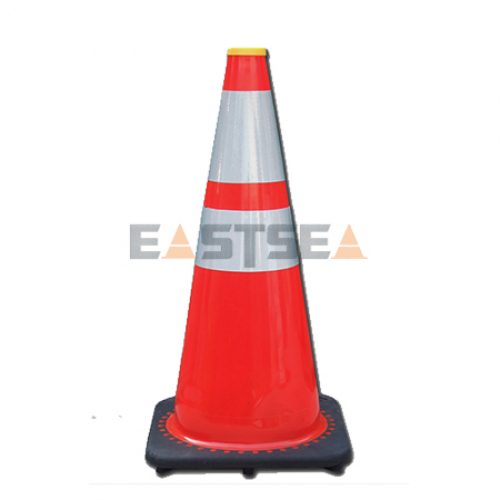 PVC Traffic Cone With Light Lock Topper