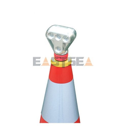 PVC Traffic Cone With Light Lock Topper