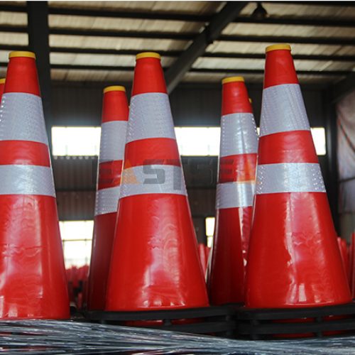 PVC Traffic Cone With Light Lock Topper