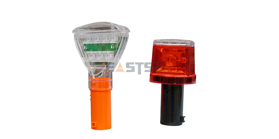 Solar Traffic Cone with Lock System-2