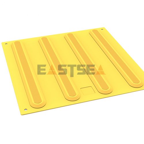 Raised Line Aluminum Tactile Tile