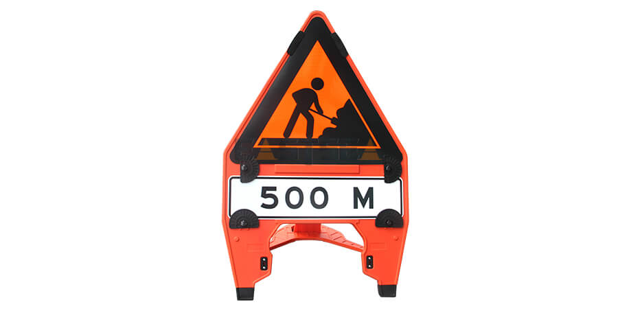 90CM Triangle Foldable Sign (2)
