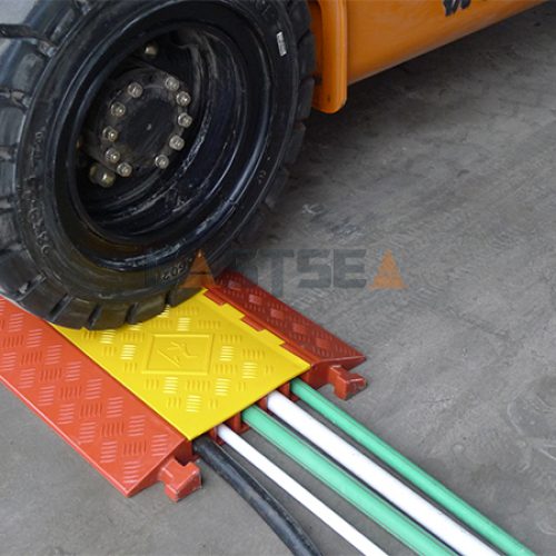 Heavy Duty 5-Channel PU Cable Protector