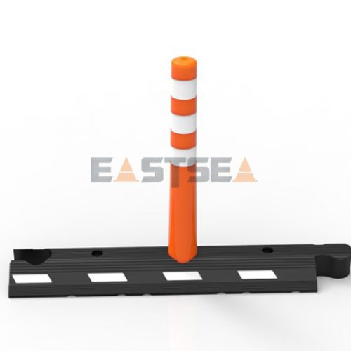 Lane Separator With Flexible Post