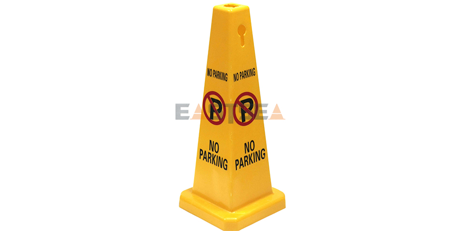 No Parking Cone & Sign (1)