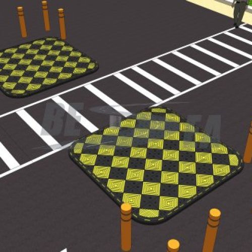 Pedestrian Crossing Island