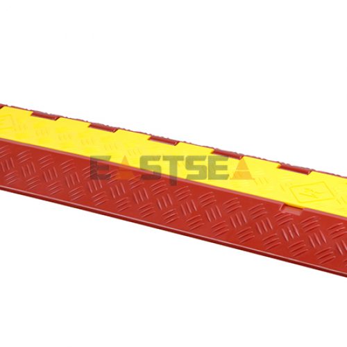 Small Type Heavy Duty PU 2-Channel Cable Protector