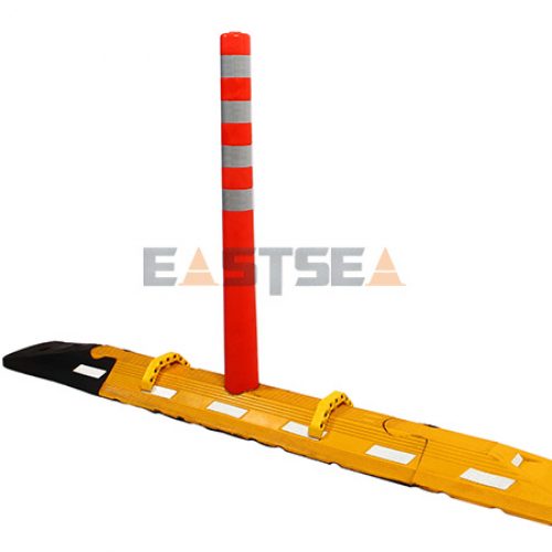 Lane Separator With Flexible Post