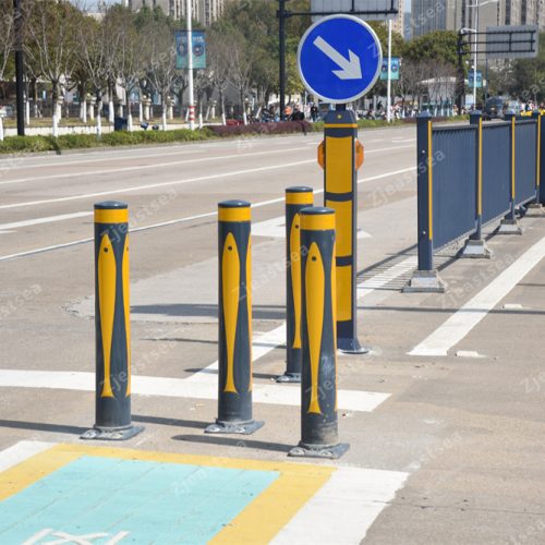 Pedestrian crossing buffer