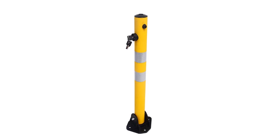 EastSea foldable round-pipe parking bollard
